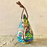 4” Wood Tree Ornament: Enchanted Forest