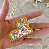 2.25” Engraved Hand-Painted Unicorn (no.3)