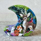 3.5” Onyx Garden Crescent Moon (Small)