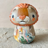 3.75” Lion with Baby