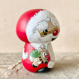 3.5” *PERSONALIZABLE* Santa with  Reindeer