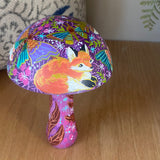 5.5” Giant Mushroom with Moths and Forest Friends