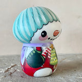 3.5” Snowman (Light Blue Beanie)