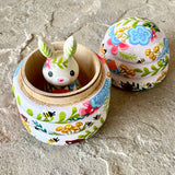 Set of 2: 2” Bunny with 4.5” Hive