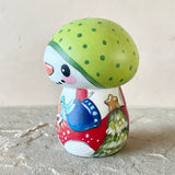 3.5” Snowman (Light Green Cap)