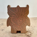 2” Owl Friend with Fox (Brown)