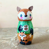 3”  Winter Friend: Fox with Baby