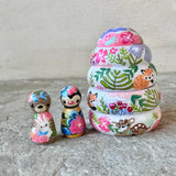 Set of 3: 2.5” Beehive Box with Friends #2 (Small)