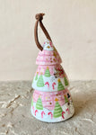 4” Tree Ornament: Pink Reindeer