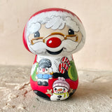 3.5” Santa with Nutcracker and Snowman
