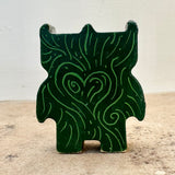 2” Owl Friend with Squirrel (Evergreen)