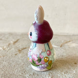 2.25” Bunny with Baby (Burgundy+Sky Blue)