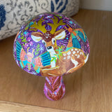 5.5” Giant Mushroom with Moths and Forest Friends