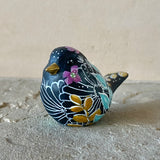 3.25” Ebony Wildflower Songbird #3 (Resin)