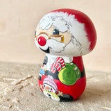 3.5” Santa with Nutcracker and Snowman