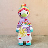 5.25” Unicorn: Rainbow (#2)