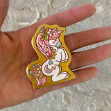 2.25” Engraved Hand-Painted Unicorn (no.1)