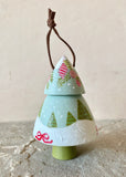*Personalizable*4” Tree Ornament: Leaping Rabbit