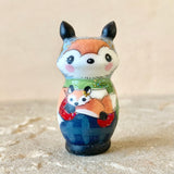 2” Fox with Baby