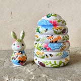 Set of 2: 2” Bunny with 4.5” Hive