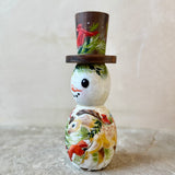 7.5” Large Woodland Snowman