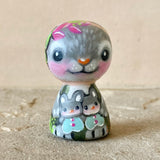 2” Bunny with Twins