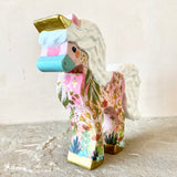 6” Secret Garden Unicorn (White + Pink)