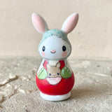 2.5” Bunny with Baby (White)