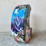 5.5” Onyx Garden Crescent Moon (Large)
