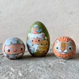 1.5” Lamb with Baby (Gray)