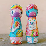 3” Unicorn with Bear