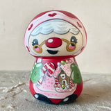 3.5” Mrs. Claus (Gingerbread House)