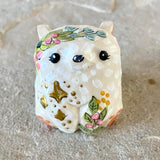 1.25” White Bear (Stars)