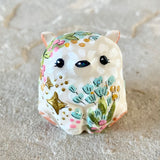 1.25” White Bear (Stars)