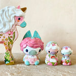 6” Secret Garden Unicorn (White + Pink)