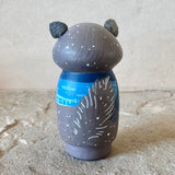 3” Winter Friend: Wolf with Cub, Bunny, and Cardinal
