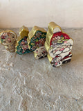 1.75”-2.25” Set of 4: Archival Printed Holiday Friends