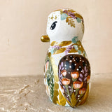 5” Woodland Barn Owl with Rabbit