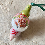 4” Spindle Ornament: Sleeping Fawn