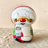 3.5” *PERSONALIZABLE* Santa with Nutcracker