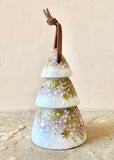 4” Tree Ornament: Little Fawn with Cardinals