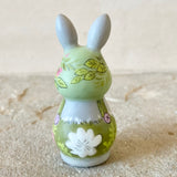 2.25” Bunny with Cardinal & Bunny (Grass Green)