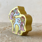 2.25” Engraved Hand-Painted Unicorn (no.2)