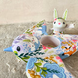 Set of 2: 3” Rabbit Rider with 8” Bird (Fox + Bunny)