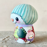 3.5” Snowman (Light Blue Beanie)