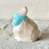 1.25” Bunny with Turquoise Bonnet