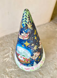 7” Night Before Christmas Cone Tree