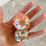 2.75” Friendly Lion with Zebra, Alligator, and Giraffe