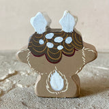 2.5”  Reindeer with Cocoa