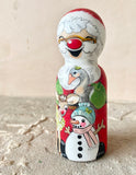 4.25” Santa with Rudolph and Friends